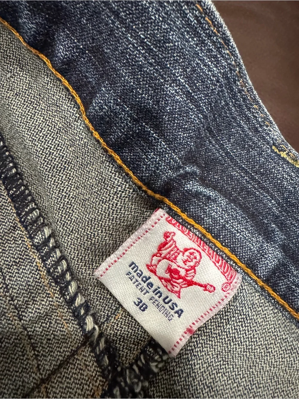 True Religion Men’s “Bobby Super T” Jeans 38